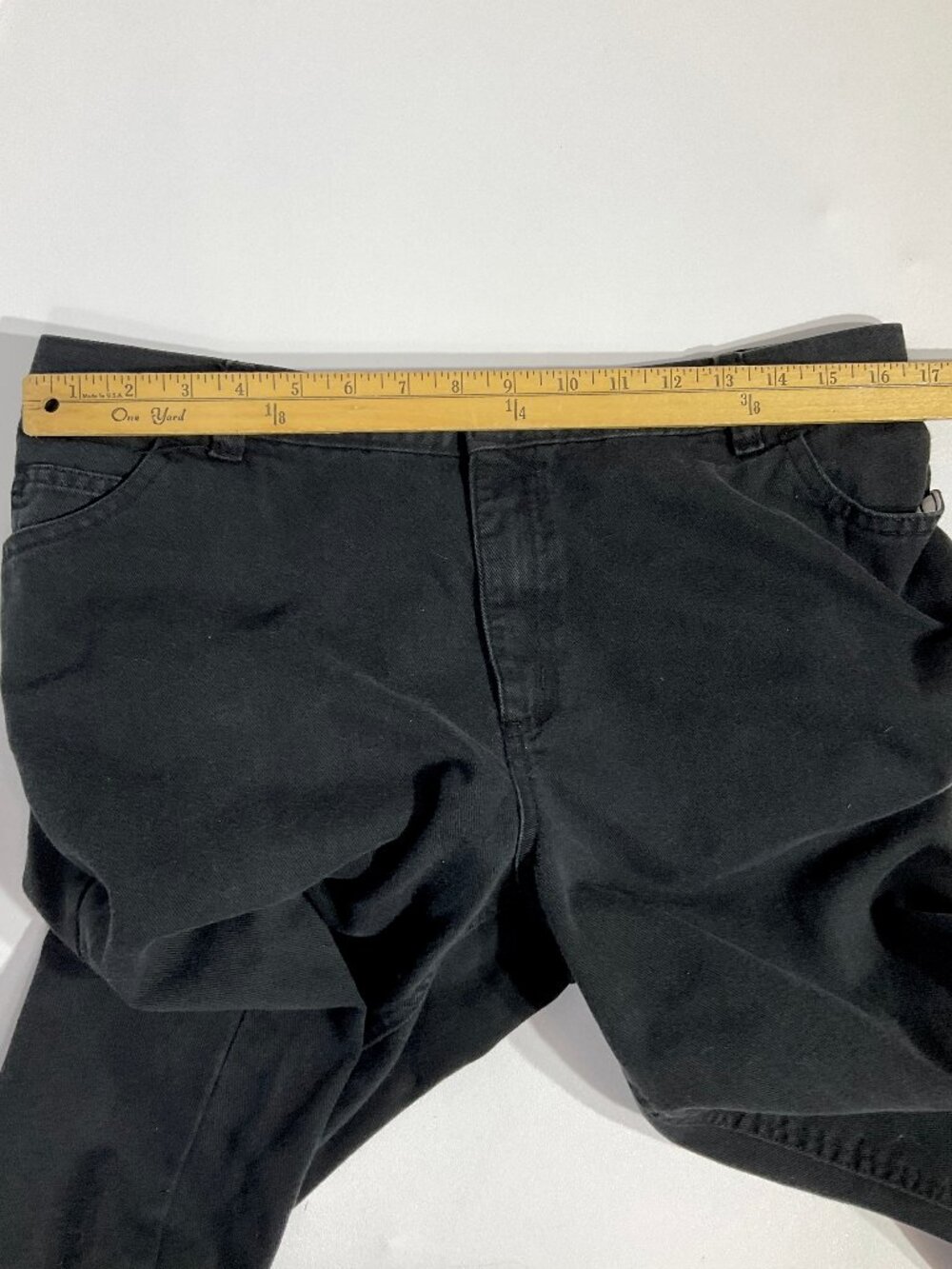 Woman Within Sz 14W Petite 3/$14 Black Jeans Womens Denim - Picture 7 of 12
